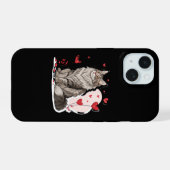 カスタムイヌイットArt Iphone 15 Case Nunavut Canada 15ケース (裏面横)