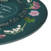 カスタムイベントフローラハート切断板 カッティングボード (角)