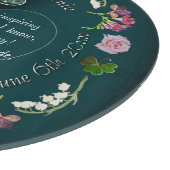 カスタムイベントフローラハート カッティングボード (角)