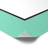 カスタムイベント歓迎の看板ポスター ポスター (角)