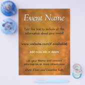 カスタムイベント燃焼エネルギー チラシ (シングル)