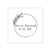 カスタムイベント用の木材スタンプ ラバースタンプ (インプリント)