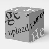 カスタムイメージパーティの好意ボックス フェイバーボックス (正面サイド)