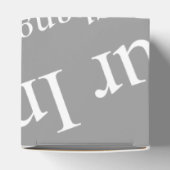 カスタムイメージパーティの好意ボックス フェイバーボックス (上部)