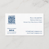 カスタムイメージローカルビジネスXX% 割引カード (裏面)