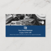 カスタムイメージローカルビジネスXX% 割引カード (正面)