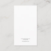 カスタムイヤリングジュエリー表示カード 予約カード (裏面)