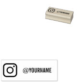 カスタムインスタグラム 後を追| Instagramの私 ラバースタンプ (押印)