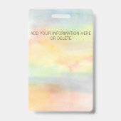 カスタムインストラクターヒマワリ バッジ (裏面)