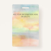 カスタムインストラクターヒマワリ バッジ (裏面)