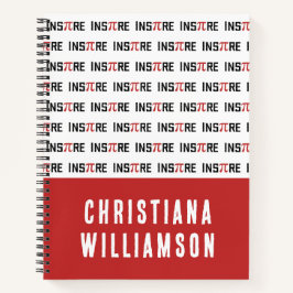 カスタムインスパイアパイ日 | Happy Piの日Math Gives ノートブック