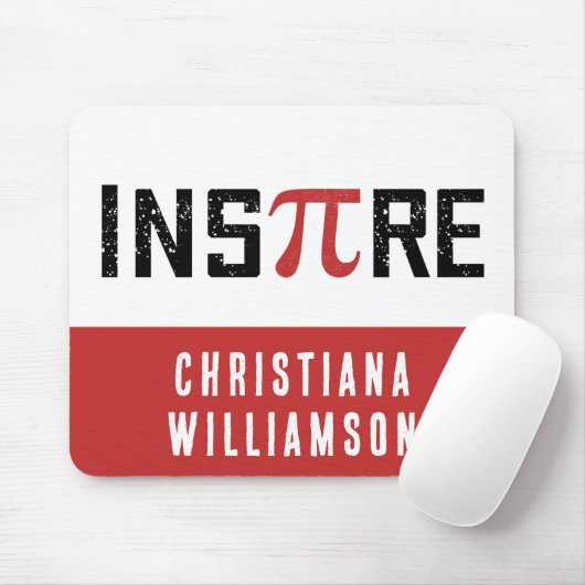 カスタムインスパイアパイ日 | Happy Piの日Math Gives マウスパッド (マウス)