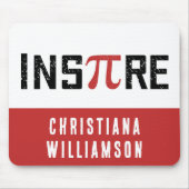 カスタムインスパイアパイ日 | Happy Piの日Math Gives マウスパッド (正面)