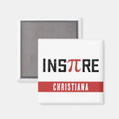 カスタムインスパイアパイ日 | Happy Piの日Math Gives マグネット (正面/裏面)