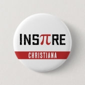 カスタムインスパイアパイ日 | Happy Piの日Math Gives 缶バッジ (正面)