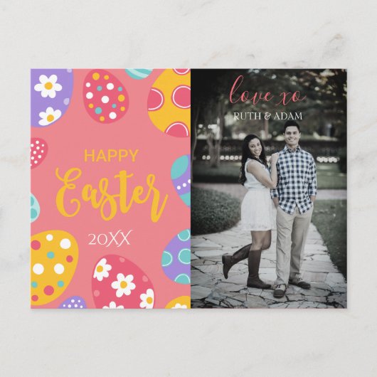 カスタムイースターはがき ポストカード (正面)