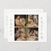 カスタムイースターカード – 写真とメッセージの追加 シーズンポストカード (正面/裏面)