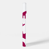 カスタムイースターバニーラビットシルエットモノグラムiPC Case-Mate iPhoneケース (裏面 / 右)