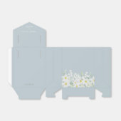 カスタムイースターメッセージ白フローラ縁ど フェイバーボックス (折り畳みなし)