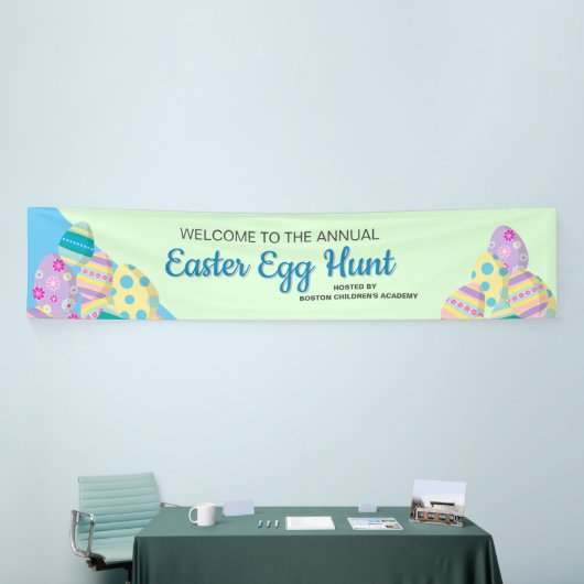 カスタムイースター卵狩り看板 横断幕 (トレードショー)