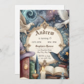 カスタムウィザーズ魔法の誕生日パーティー 招待状 (正面/裏面)