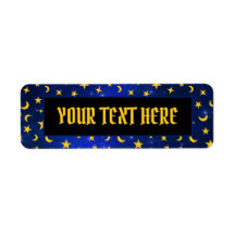 カスタムウィッチとウィザーズの戻りラベル