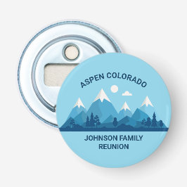 カスタムウィンターファミリー懇親会パーティースノーイマウンテン 栓抜き