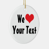 カスタムウィーラブオーナメント セラミックオーナメント (右)