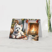 カスタムウェスティバイザファイアホリデイ カード (正面)