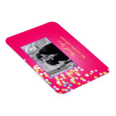 カスタムウェディングのお気に入り写真マグネット マグネット (右側)