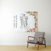 カスタムウェディングの背景を楽しく タペストリー (インサイチュ(横))