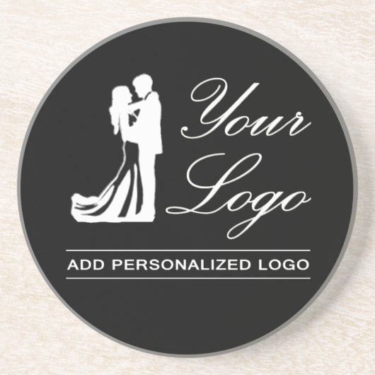 カスタムウェディングアイディアパーソナライズされたフォトデザイン コースター (正面)
