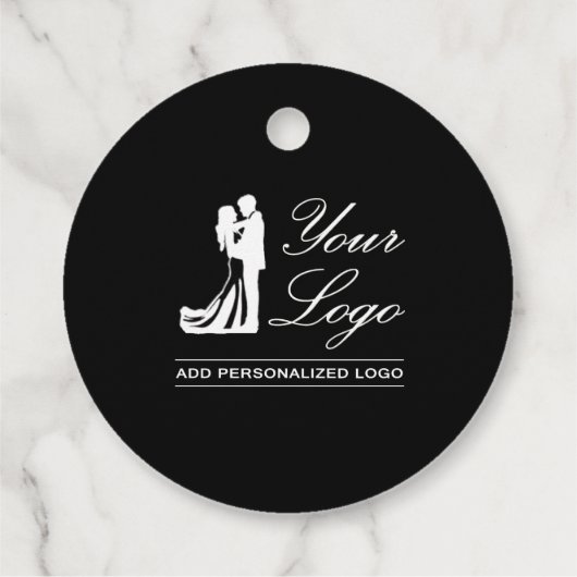 カスタムウェディングアイディアパーソナライズされたフォトデザイン フェイバータグ (裏面)