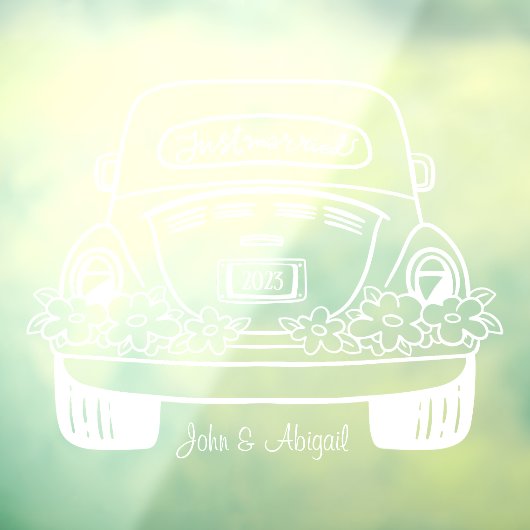 カスタムウェディングウィンドウの固定 ウィンドウサイン (シート3)