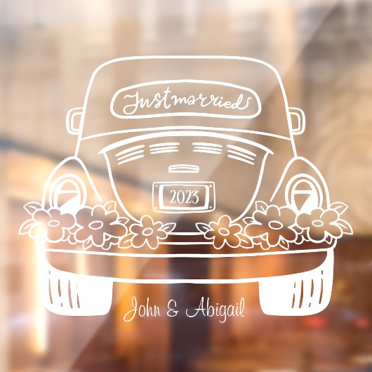 カスタムウェディングウィンドウの固定 ウィンドウサイン (シート2)