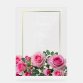 カスタムウェディングウェルカムアクリルサイン アクリルサイン (正面)