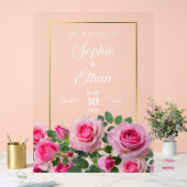 カスタムウェディングウェルカムアクリルサイン アクリルサイン (ウェディング)