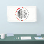 カスタムウェディングウェルカムサイン3' x 1.6'ビニールバナー 横断幕 (トレードショー)