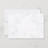 カスタムウェディングエレガントバラ花 招待状 (裏面)