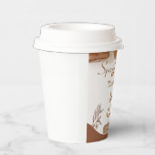 カスタムウェディングエレガントプロフェッショナルデザインコーヒー 紙コップ (右)