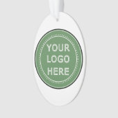 カスタムウェディングエレガント、アニバーサリーギフト オーナメント (正面)