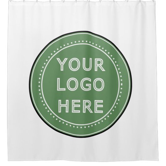 カスタムウェディングエレガント、アニバーサリーギフト シャワーカーテン (正面)