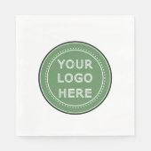 カスタムウェディングエレガント、アニバーサリーギフト スタンダードランチョンナプキン (正面)