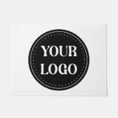 カスタムウェディングエレガント、アニバーサリーギフト ドアマット (正面)