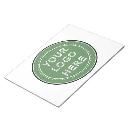 カスタムウェディングエレガント、アニバーサリーギフト ノートパッド (アングル)