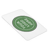 カスタムウェディングエレガント、アニバーサリーギフト マグネット (右側)