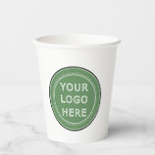 カスタムウェディングエレガント、アニバーサリーギフト 紙コップ (正面)