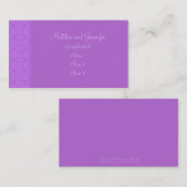 カスタムウェディングギフトレジストリカード エンクロージャーカード (正面/裏面)