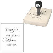 カスタムウェディングクラフト ラバースタンプ (押印)