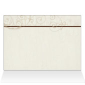 カスタムウェディングケーキモダンドットストライプ渦巻き (内部横(上))